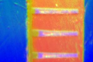 Processed cross-section of "Light Control Film"